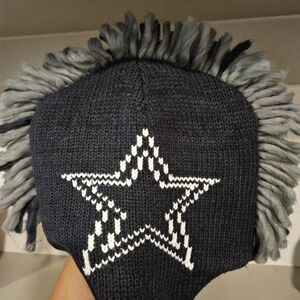 Dallas Cowboys Mohawk Beanie
